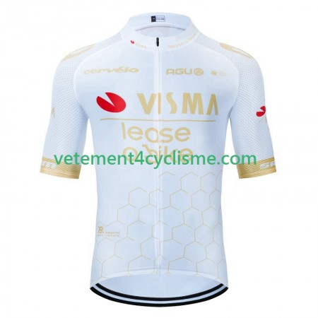 Homme Maillot vélo Visma Lease A Bike 2024 N002